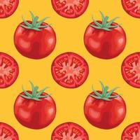 hand draw vegetarain seamless art background pattern vector