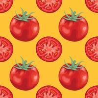 hand draw vegetarain seamless art background pattern vector