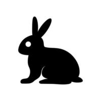 Rabbit. Rabbit illustration. Rabbit icon vector. Animal Rabbit logo. Rabbit vector simple sign