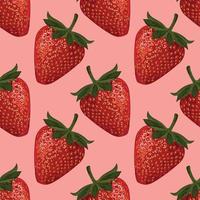 cute colorful and fresh fruits seamless background pattern vector design