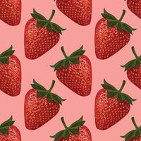 cute colorful and fresh fruits seamless background pattern vector design