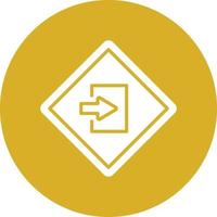 Entry Icon Style vector