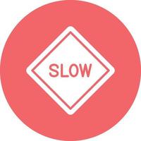 Slow Icon Style vector