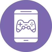 Tablet Game Icon Style vector