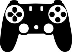 Computer game item icon, black silhouette. Highlighted on a white background. Vector illustration.