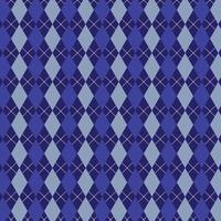 seamless geometric diamond pattern with blue shapes vector