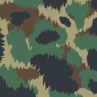 jungle forest battlefield terrain abstract animal camouflage pattern military background vector