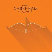 Happy Ram Navami festival of India Social Media Post vector