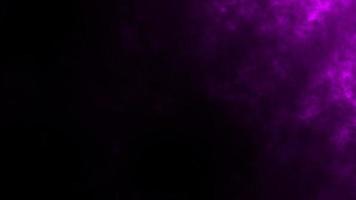 animación de fondo de esquina de humo púrpura video