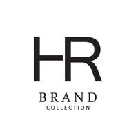 Letter HR vector logo design symbol  icon emblem
