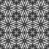 black and white  seamless pattern vector