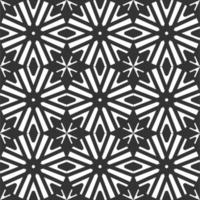 black and white  seamless pattern vector