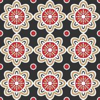 batik seamless vector pattern