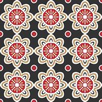 batik seamless vector pattern