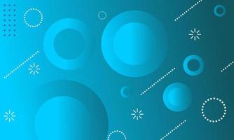 trendy geometric background with ice blue gradient color. suitable for landing page designs, posters, banners vector