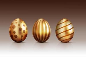 Beautiful Easter background with colorful Easter eggs. 3d illustration photo