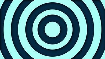 simple blue circle twirl audio signal for texture and presentation background template photo