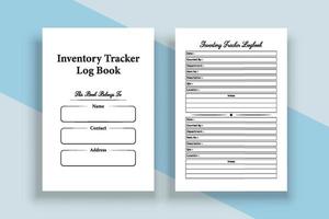 Inventory log book interior. Business daily inventory checker and product counter notebook template. Interior of a journal. Inventory checker notebook and product info tracker interior. vector