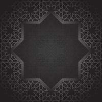 Islamic background design vector