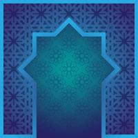 Islamic background design vector