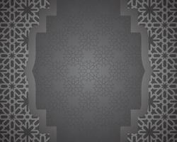 Islamic background design vector