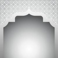 Ramadan islamic background vector