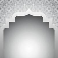 Ramadan islamic background vector