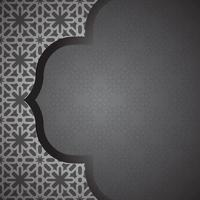 Islamic background design vector