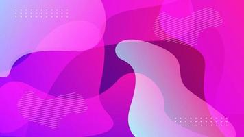 Abstract wave fluid shape background vector