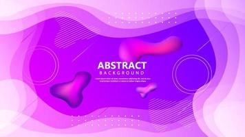 Modern abstract wave fluid shape background vector