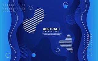 Modern abstract wave fluid background vector