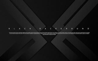 Abstract premium dark black background vector