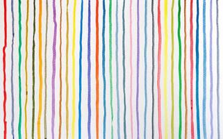 Abstract watercolor lines pattern background. Colorful watercolor painted brush strokes on white. photo