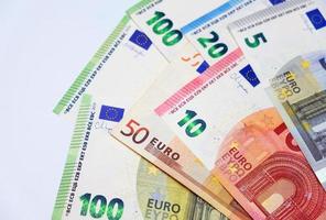 Currency of Europe photo