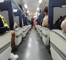 Buenos Aires, Argentina, 2022. Full train, central view photo