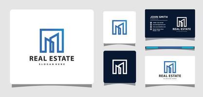Minimalist real estate logo Design Inspiration vector