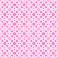 Seamless pink pastel  color polka dots pattern background. Texture pattern geometric design background for clothes, paper,textile, tiles photo