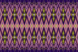 Seamless geometric ethnic asian oriental and tradition pattern design for texture and background. Silk and fabric pattern decoration for carpet, clothing, wrapping and wallpaper vector