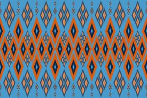Seamless geometric ethnic asian oriental and tradition pattern design for texture and background. Silk and fabric pattern decoration for carpet, clothing, wrapping and wallpaper vector