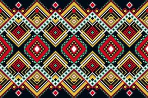 Seamless geometric ethnic asian oriental and tradition pattern design for texture and background. Silk and fabric pattern decoration for carpet, clothing, wrapping and wallpaper vector