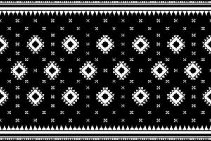 Seamless geometric ethnic asian oriental and tradition pattern design for texture and background. Silk and fabric pattern decoration for carpet, clothing, wrapping and wallpaper vector