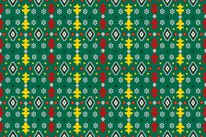 Seamless geometric ethnic asian oriental and tradition pattern design for texture and background. Silk and fabric pattern decoration for carpet, clothing, wrapping and wallpaper vector