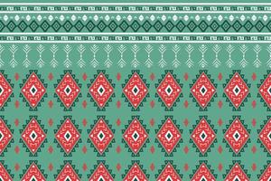 Seamless geometric ethnic asian oriental and tradition pattern design for texture and background. Silk and fabric pattern decoration for carpet, clothing, wrapping and wallpaper vector