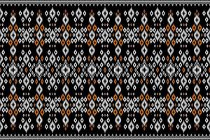 Seamless geometric ethnic asian oriental and tradition pattern design for texture and background. Silk and fabric pattern decoration for carpet, clothing, wrapping and wallpaper vector