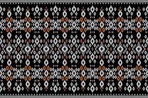 Seamless geometric ethnic asian oriental and tradition pattern design for texture and background. Silk and fabric pattern decoration for carpet, clothing, wrapping and wallpaper vector