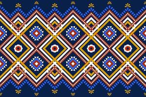 Seamless geometric ethnic asian oriental and tradition pattern design for texture and background. Silk and fabric pattern decoration for carpet, clothing, wrapping and wallpaper vector