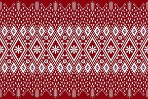 Diseño de patrón de tradición y oriental asiático étnico geométrico sin costuras para textura y fondo. decoración de patrones de seda y tela para alfombras, prendas de vestir, envolturas y papel tapiz vector