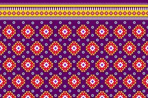 Seamless geometric ethnic asian oriental and tradition pattern design for texture and background. Silk and fabric pattern decoration for carpet, clothing, wrapping and wallpaper vector