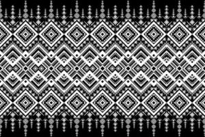 Seamless geometric ethnic asian oriental and tradition pattern design for texture and background. Silk and fabric pattern decoration for carpet, clothing, wrapping and wallpaper vector