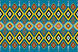 Seamless geometric ethnic asian oriental and tradition pattern design for texture and background. Silk and fabric pattern decoration for carpet, clothing, wrapping and wallpaper vector